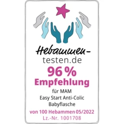 MAM Babyfles Easy Start Anti-koliek-Elementen 260 Ml 2 Stuks Konijn/uil In Grijs/roze -Kleintje Luxe mam babyfles easy start anti koliek elementen 260 ml 2 stuks konijn uil in grijs roze a309815 2