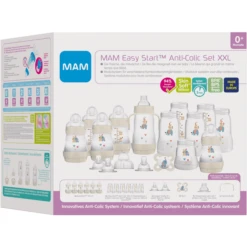 MAM Easy Start Anti-Colic XXL Flessenset, Olifant 8 MAM Easy Start Anti-Colic XXL Flessenset, Olifant -Kleintje Luxe mam easy start anti colic xxl flessenset olifant a383067 3