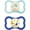MAM Fopspeen Air Night Silicone, 16+ Maanden, 2st, Olifant/Stars