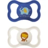 MAM Fopspeen Air Silicone, 6-16 Maanden, 2st, Olifant/leeuw
