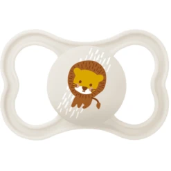 MAM Fopspeen Air Silicone, 6-16 Maanden, 2st, Olifant/leeuw -Kleintje Luxe mam fopspeen air silicone 6 16 maanden 2st olifant leeuw a382587 4