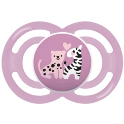 MAM Fopspeen Perfect Silicone, 6-16 Maanden, 2 Stuks, S Child Pad/zebra -Kleintje Luxe mam fopspeen perfect silicone 6 16 maanden 2 stuks s child pad zebra a382487 3