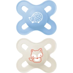 MAM Soother Start Elements Latex, 2 Stuks, Egel/vos 8 MAM Soother Start Elements Latex, 2 Stuks, Egel/vos -Kleintje Luxe mam soother start elements latex 2 stuks egel vos a394274 3