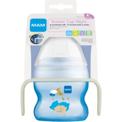 MAM Starterbeker Night 150 Ml Beer In Blauw 8 MAM Starterbeker Night 150 Ml Beer In Blauw -Kleintje Luxe mam starterbeker night 150 ml beer in blauw a309941 3
