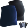 Mamaband Buikband 2-pack + 3-pack Broekverlengstuk Zwart/donkerblauw
