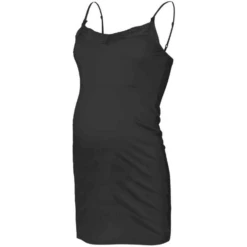 Mama;licious Verpleegkundig Nachthemd MLMAISY Black