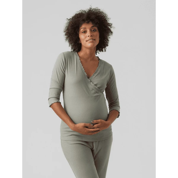 Mama;licious Verpleegkundige Nachtkleding MLPAYTON Shadow 2 Mama;licious Verpleegkundige Nachtkleding MLPAYTON Shadow - Afbeelding 2