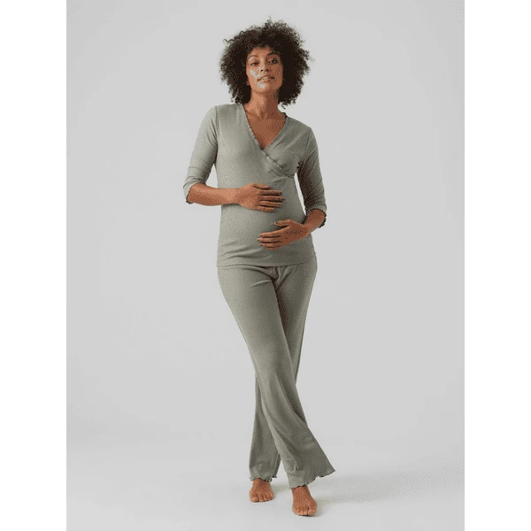 Mama;licious Verpleegkundige Nachtkleding MLPAYTON Shadow 3 Mama;licious Verpleegkundige Nachtkleding MLPAYTON Shadow - Afbeelding 3