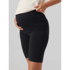 Mama;licious Zwangerschap Shorts MLEMMA 2-pack Black / Leo -Kleintje Luxe mamalicious zwangerschap shorts mlemma 2 pack black leo a414504 4