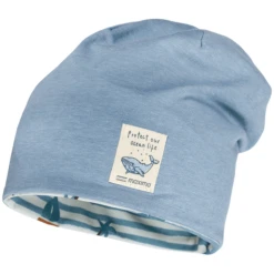 Maximo Beanie Stone Blauw/zomerblauw Maritiem