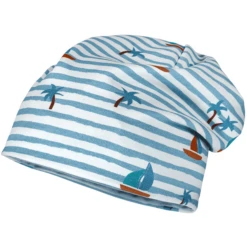 Maximo Beanie Stone Blauw/zomerblauw Maritiem -Kleintje Luxe maximo beanie stone blauw zomerblauw maritiem a414754 3