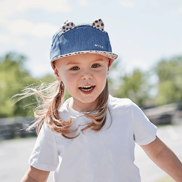 Maximo Cap "Cat" Blauw Stone /dogwood 4 Maximo Cap "Cat" Blauw Stone /dogwood - Afbeelding 4