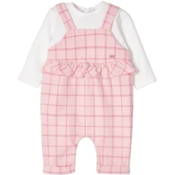 Mayoral Player Tuinbroek Roze/wit -Kleintje Luxe mayoral player tuinbroek roze wit a374887 3
