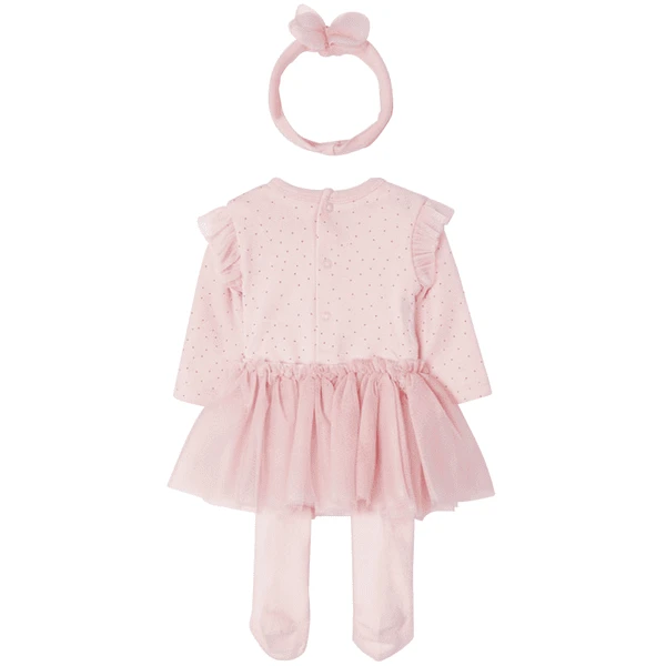 Mayoral Set Van Rokje Tutu En Rompertje Met Haarband Roze 2 Mayoral Set Van Rokje Tutu En Rompertje Met Haarband Roze - Afbeelding 2