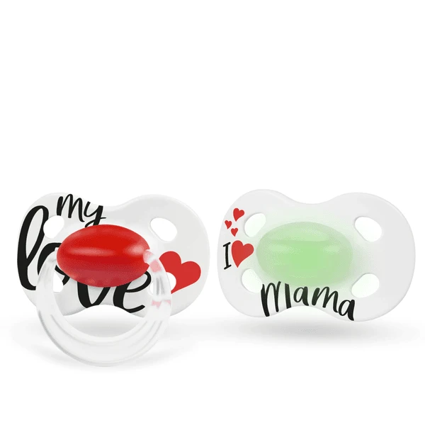 Medela Baby Dag & Night 6-18 Maanden DUO Sig Nature 4 Stuks In Wit, Rood 2 Medela Baby Dag & Night 6-18 Maanden DUO Sig Nature 4 Stuks In Wit, Rood - Afbeelding 2