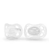Medela Baby Fopspeen Geboorte 0-2 Maanden UNO Transparant, 2 Stuks