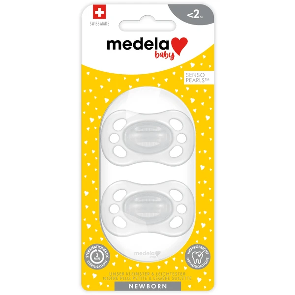 Medela Baby Fopspeen Geboorte 0-2 Maanden UNO Transparant, 2 Stuks 3 Medela Baby Fopspeen Geboorte 0-2 Maanden UNO Transparant, 2 Stuks - Afbeelding 3