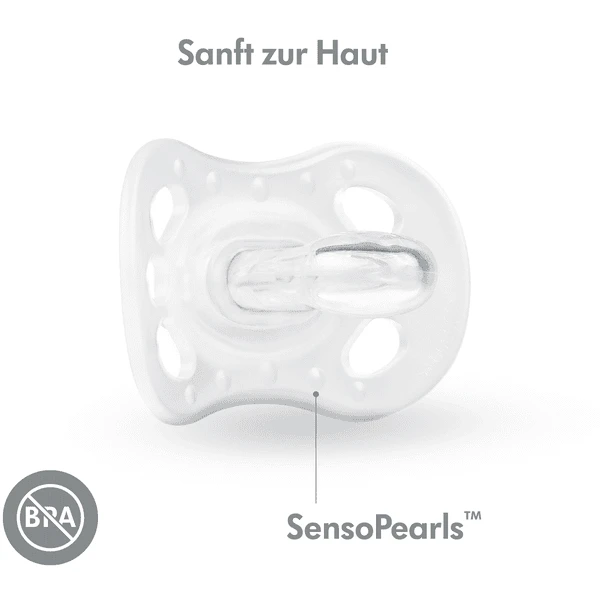 Medela Baby Fopspeen Geboorte 0-2 Maanden UNO Transparant, 2 Stuks 4 Medela Baby Fopspeen Geboorte 0-2 Maanden UNO Transparant, 2 Stuks - Afbeelding 4