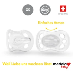 Medela Baby Geboorte 0-2 Maanden DUO Transparant, 4 Stuks -Kleintje Luxe medela baby geboorte 0 2 maanden duo transparant 4 stuks a310928 4