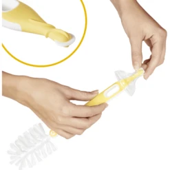 Medela Fles Borstel 2-in-1 -Kleintje Luxe medela fles borstel 2 in 1 a276600 2