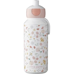 MEPAL Drinkfles Pop-up Campus 400 Ml - Flower S & Vlinders