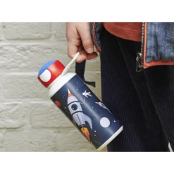 MEPAL Drinkfles Pop-up Campus 400 Ml - Space -Kleintje Luxe mepal drinkfles pop up campus 400 ml space a319172 2