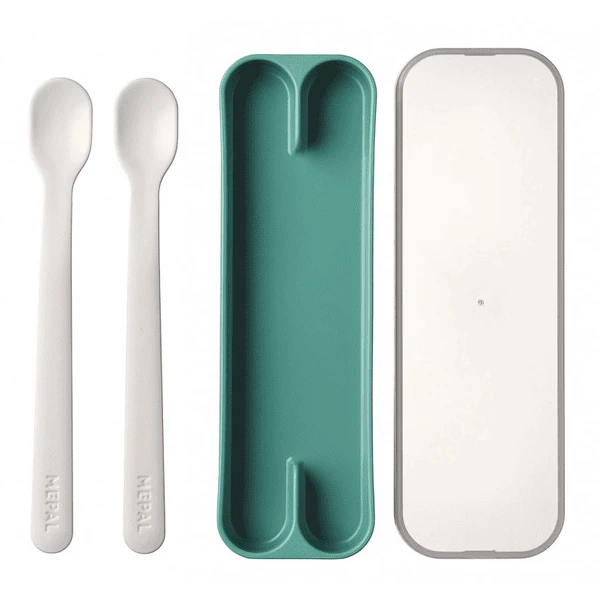 MEPAL Eetlepel Mio Set Van 2 - Diep Turquoise 1 MEPAL Eetlepel Mio Set Van 2 - Diep Turquoise