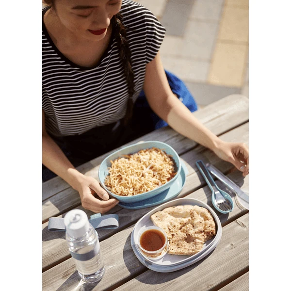 MEPAL Ellipse 3-delige Bestekset - Nordic Roze 2 MEPAL Ellipse 3-delige Bestekset - Nordic Roze - Afbeelding 2