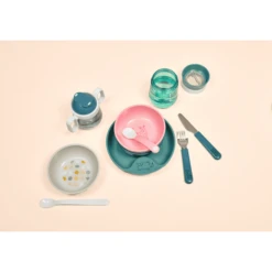 MEPAL Kinderbestekset Mio 3-delig - Diepblauw -Kleintje Luxe mepal kinderbestekset mio 3 delig diepblauw a319104 1