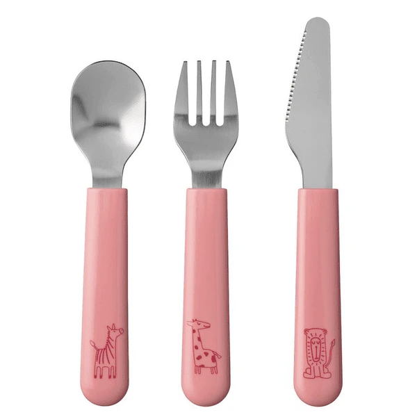 MEPAL Kinderbestekset Mio 3-delig - Dieproze 5 MEPAL Kinderbestekset Mio 3-delig - Dieproze - Afbeelding 5