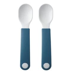 MEPAL Leren Lepel Mio Set Van 2 - Diep Blauw