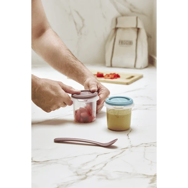 Miniland Container Set 4 Blush 5 Miniland Container Set 4 Blush - Afbeelding 5