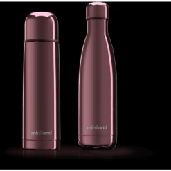 Miniland MyBaby&me Deluxe Thermosfles Roségoud 500ml 8 Miniland MyBaby&me Deluxe Thermosfles Roségoud 500ml -Kleintje Luxe miniland mybabyme deluxe thermosfles rosegoud 500ml a265715 3