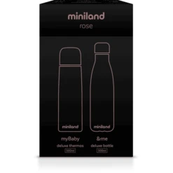 Miniland MyBaby&me Deluxe Thermosfles Roségoud 500ml 9 Miniland MyBaby&me Deluxe Thermosfles Roségoud 500ml -Kleintje Luxe miniland mybabyme deluxe thermosfles rosegoud 500ml a265715 4