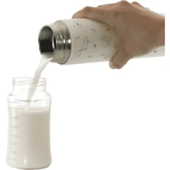 Miniland Natuurlijke Thermo Thermo S-fles Beige /groen 450 Ml -Kleintje Luxe miniland natuurlijke thermo thermo s fles beige groen 450 ml a265716 2