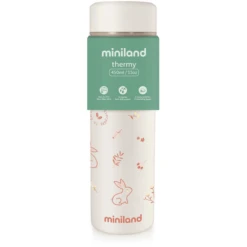 Miniland Natuurlijke Thermo Thermo S-fles Beige / Orange 450 Ml -Kleintje Luxe miniland natuurlijke thermo thermo s fles beige orange 450 ml a265717 3