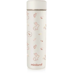 Miniland Natuurlijke Thermo Thermo S-fles Beige / Orange 450 Ml -Kleintje Luxe miniland natuurlijke thermo thermo s fles beige orange 450 ml a265717 4