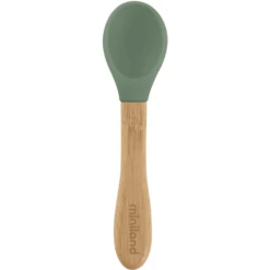 Miniland Servies Set Van Kom En Houten Lepel Houten Kom Kikker -Kleintje Luxe miniland servies set van kom en houten lepel houten kom kikker a362869 3