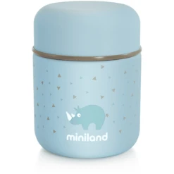 Miniland Silky Food Thermo Minicontainer Turquoise 280 Ml