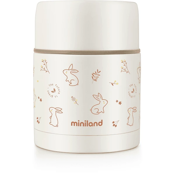 Miniland Thermobox Natuurlijke Voedingsthermosfles Orange 600 Ml 1 Miniland Thermobox Natuurlijke Voedingsthermosfles Orange 600 Ml