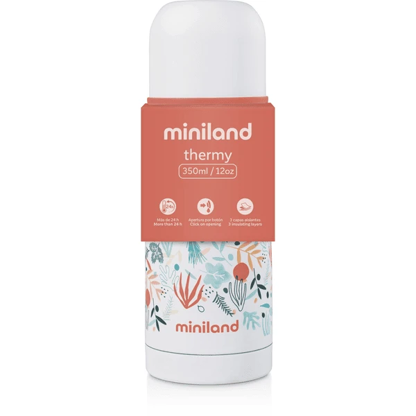 Miniland Thermobox Set Mediterrane Thermosfles 350ml 3 Miniland Thermobox Set Mediterrane Thermosfles 350ml - Afbeelding 3