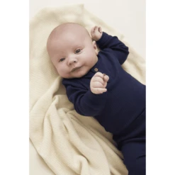 Minymo Body Met Lange Mouwen Donkerblauw -Kleintje Luxe minymo body met lange mouwen donkerblauw a412102 2