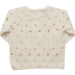 Minymo Gebreid Vest Birch -Kleintje Luxe minymo gebreid vest birch a342582 3