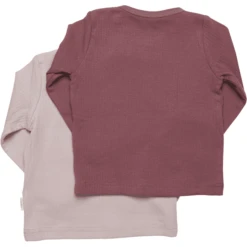 Minymo Long Sleeve Shirt 2 Pack Violet Ice -Kleintje Luxe minymo long sleeve shirt 2 pack violet ice a412386 4