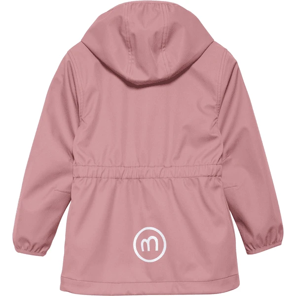Minymo Old Rose Softshell Jas 2 Minymo Old Rose Softshell Jas - Afbeelding 2