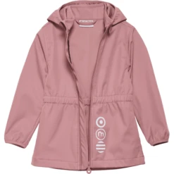 Minymo Old Rose Softshell Jas 7 Minymo Old Rose Softshell Jas -Kleintje Luxe minymo old rose softshell jas a412132 2