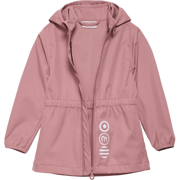 Minymo Old Rose Softshell Jas 3 Minymo Old Rose Softshell Jas - Afbeelding 3