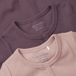 Minymo Slaapoverall 2-pack Misty Rose -Kleintje Luxe minymo slaapoverall 2 pack misty rose a412155 2