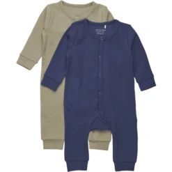 Minymo Sleep Overall 2 Pack Dark Navy -Kleintje Luxe minymo sleep overall 2 pack dark navy a412173 3