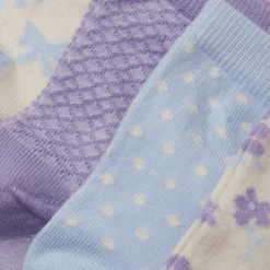 Minymo Sokken 5 Pak Lavendel -Kleintje Luxe minymo sokken 5 pak lavendel a412107 3